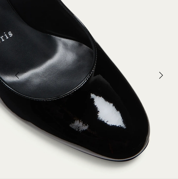 $890 CHRISTIAN LOUBOUTIN So Jane Patent Red Sole 55 Slingback Pumps 39.5 US 9 - Picture 4 of 10